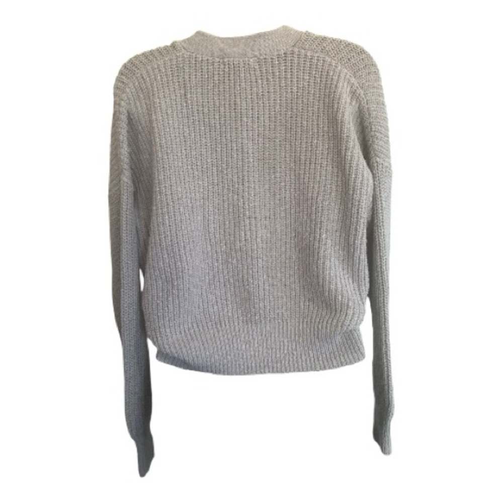Madewell Brenville Crop Cardigan Light Purple Gray Women's Sweater Size S - Picture 4 of 8